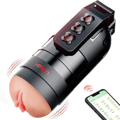 Ana de Armas endorsement: Leten hand grenade blast smart APP sound-emitting A male masturbation device designed specifically for men