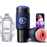 💘Blue Basic model+Lubricant (200ml)