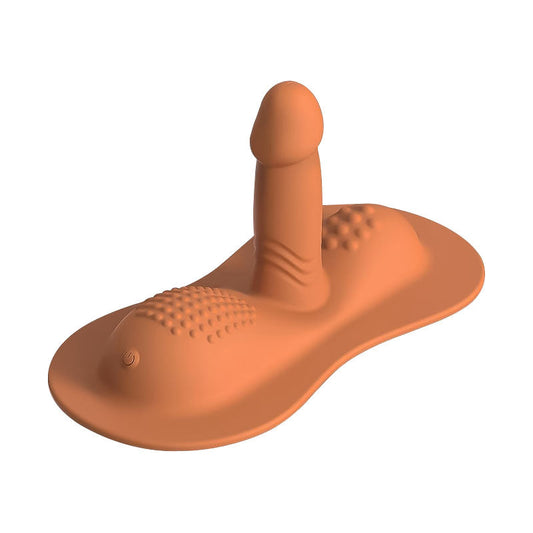 Buyging 10 Vibration Modes Sit and Ride Vibrator Clit Anal G-spot Double Stimulator
