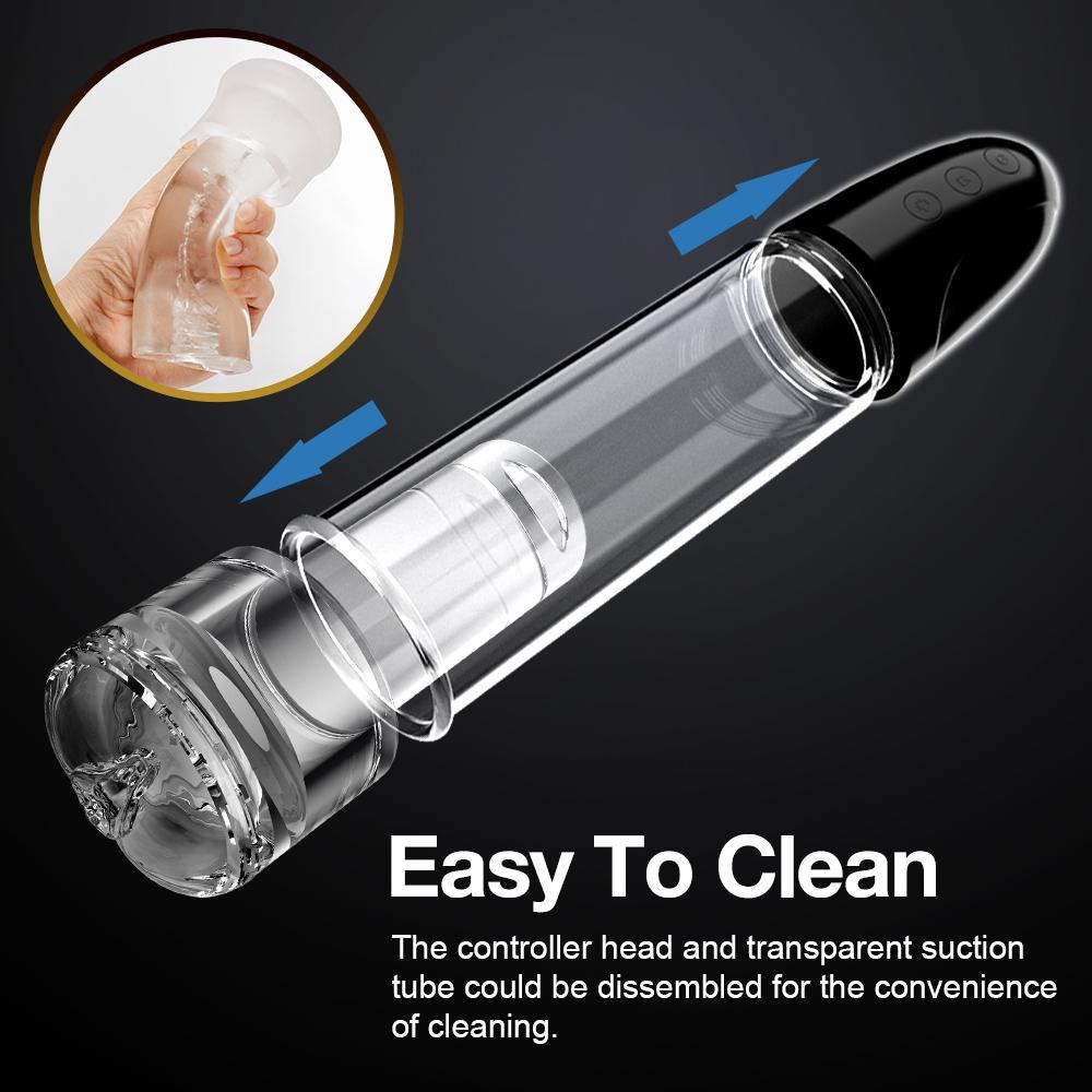 2 In 1 Vagina Sucking Electric Penis Enhancement Pump