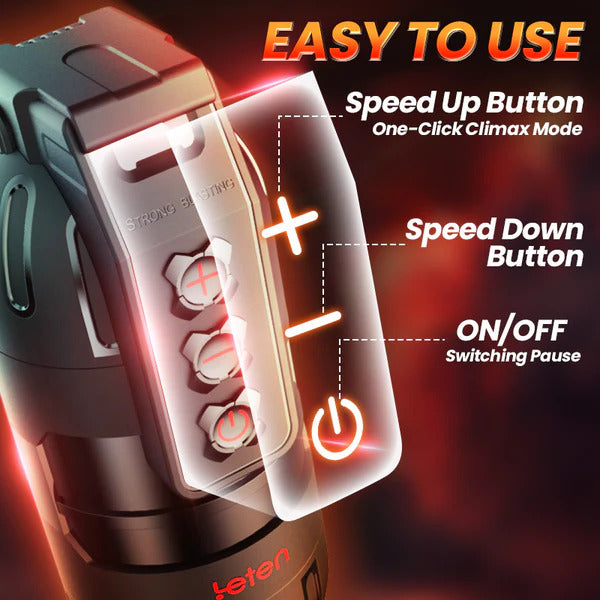 Ana de Armas endorsement: Leten hand grenade blast smart APP sound-emitting A male masturbation device designed specifically for men