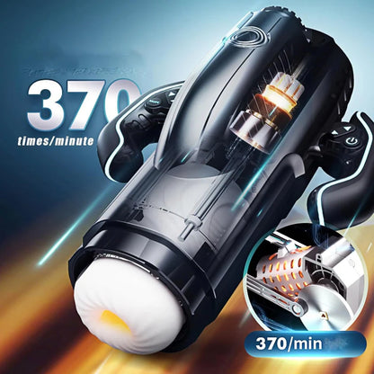 Masturbation Cup High-end Stroker 10 Sucking Thrusting 5 Speeds Heating Masturbator