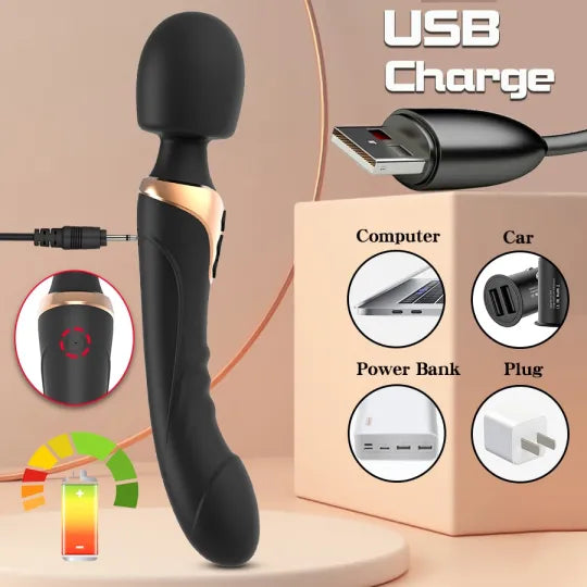 2025 -Powerful Female Vibrator 10 Modes Clitoral Stimulator G-spot Massager