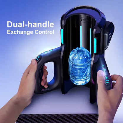 LETEN XT5 Auto Quickshot Stroker  Masturbator With 2 Sleeves 10 Modes & 10 Speeds
