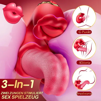 2026 Most Popular Adult Sex Toys for Women–Pleasure Tongue Vibrator Dildo