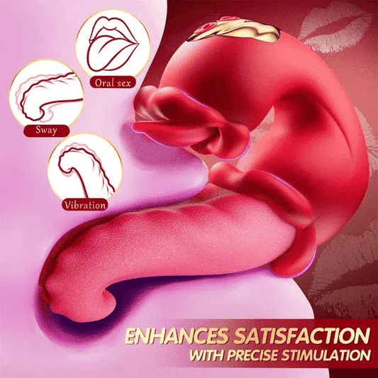 2026 Most Popular Adult Sex Toys for Women–Pleasure Tongue Vibrator Dildo