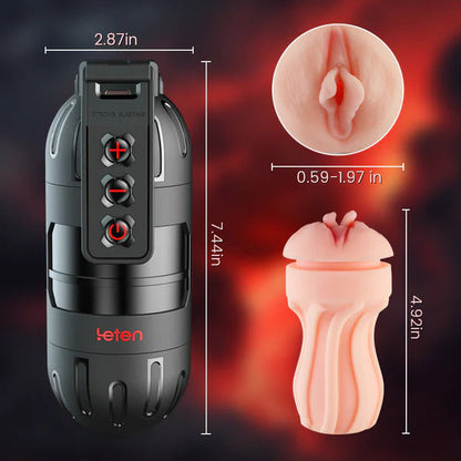 Ana de Armas endorsement: Leten hand grenade blast smart APP sound-emitting A male masturbation device designed specifically for men