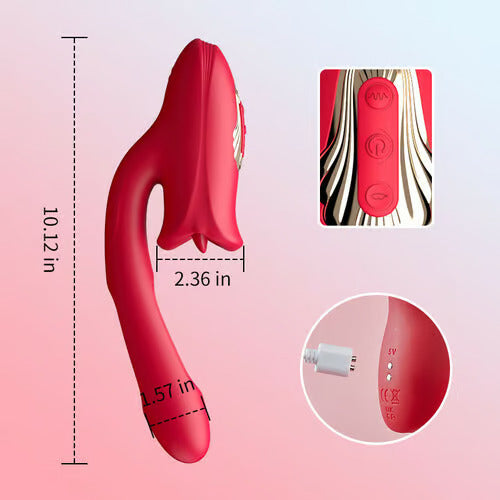 Sexoralab G-spot Soother with Vibration & Sensation