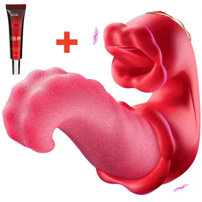 2026 Most Popular Adult Sex Toys for Women–Pleasure Tongue Vibrator Dildo